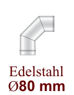 80 mm - Edelstahl