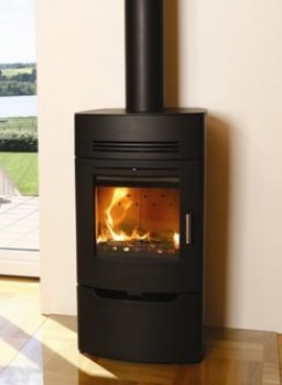 Kaminofen Aduro 3 mit Schublade, schwarz - 2-7 kW Aduro-tronic Automatik