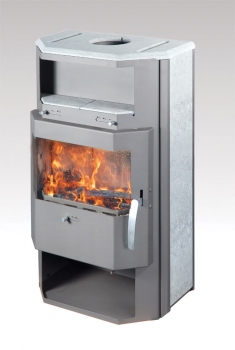 Kaminofen Fuego mit Specksteinverkleidung - 6 kW