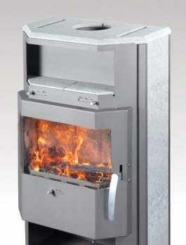 Kaminofen Fuego mit Specksteinverkleidung - 6 kW