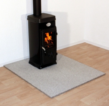 Funkenschutzplatte Rechteck Granit F03d - 100 x 120 cm