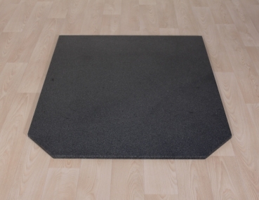 Funkenschutzplatte Sechseck Granit F07 - 100 x 100 cm