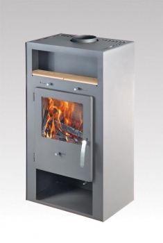 Kaminofen Opatija mit Warmhaltefach - 7 kW