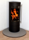 Funkenschutzplatte Kreisform Granit F16c - 110 x 110 cm
