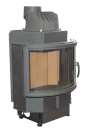 Kamineinsatz BeF 730 R mit Panoramaglas 8-14,5 kW