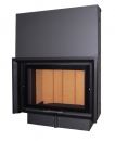 Kamineinsatz BeF V 730 Black Art mit Schiebet�r - 14,5 kW