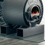 Squara II Podest f�r Bullerjan� 15 kW - Edelstahl matt