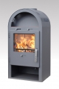 Kaminofen mit Warmhaltefach - 6 kW