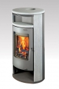 Kaminofen Olympus mit Specksteinverkleidung - 7 kW