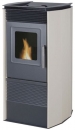 Pelletkaminofen Rowi LUSSO, cremewei� - 9 kW