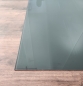 Preview: Quadrat 110x110cm Glas anthrazitgrau - Funkenschutzplatte anthrazit grau Kaminbodenplatte Glasplatte Ofenunterlage