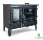 Preview: EEK A - Premium-Holzherd Modell 214 mit 6,42kW - Viel Gusseisen!