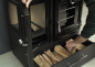 Preview: EEK A+ Panorama-Holzherd Modell 216-3D BOX mit 8,5kW - Bauart 1 - viel Gusseisen