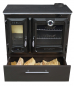 Preview: EEK A+ Premium-Holzherd Modell 216 BOX mit 8,5kW - Bauart 1 - viel Gusseisen