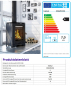 Preview: *EEK A - Guss-Kaminofen Kratki KOZA K5 mit RRØ 150 mm - 7 kW