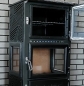 Preview: EEK A - Dreischeiben-Holzherd Modell 306-3D Backfach+Herdplatte - 12,87 kW