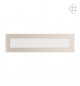 Preview: Kamin-Lüftungsgitter, 11x42cm creme