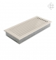 Preview: Luftgitter, Lamellen feststehend, 17x37cm, creme