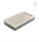 Preview: Luftgitter, Lamellen feststehend, 17x30cm, creme