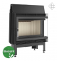 Preview: *EEK A - Eck-Kamineinsatz Kratki BLANKA 670/570/P/BS Seitenscheibe rechts - 11 kW