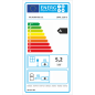 Preview: EEK A Kaminofen Victoria OPAL LUX mit ext. Zuluft schwarz - 5,15 KW