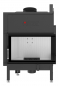 Preview: EEK A+ - Eck-Kamineinsatz Albero AL14R.H DECO mit Seitenglas rechts -14kW