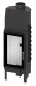 Preview: EEK A+ - Kamineinsatz HITZE Albero AL14S.V DECO extra hohe Sichtscheibe -14kW
