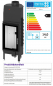 Preview: EEK A+ - Kamineinsatz HITZE Albero AL14S.V DECO extra hohe Sichtscheibe -14kW