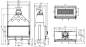 Preview: EEK A - Kamineinsatz HITZE Ardente ARD90X41.S - 17kW