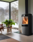 Preview: * Ovaler Kaminofen Kratki BJORN Ø 150 - 10 kW