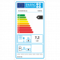 Preview: EEK A+ Kaminofen Victoria Torino, dauerbrandfähig schwarz– 7,2kW