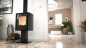 Preview: EEK A+ Kaminofen HITZE CANE SF - 6,5 kW