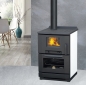 Preview: EEK A+ Küchenofen Beistellherd Plamen Calorex 100 mit ext. Zuluft - 7,5kW