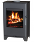 Preview: EEK A Kaminofen Victoria OPAL L-W schwarz, raumluftunabhängig - 5,15kW