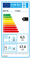 Preview: EEK A Wasserführender Kaminofen mit Backfach Prity FGW20, weiß - 23,8 kW + BIMSCHV II