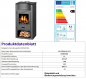 Preview: EEK A+ Kaminofen Victoria Elegance schwarz - 9,15 kW