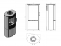 Preview: EEK A+  Kaminofen Hitze ELLISSE S - 5,3 kW