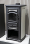Preview: EEK A+ Kaminofen Forte creme mit Herdplatte - 5,4kW