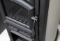 Preview: EEK A+ Kaminofen Forte creme mit Herdplatte - 5,4kW