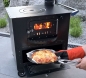 Preview: Garten-Backofen mit Herdplatte Gartenküche "Elise" Zeltofen Pizzaofen