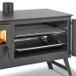 Preview: Outdoor-Küchenherd "Traudel" - Holzbackofen, Gartenkamin, Zeltofen, Pizza-Ofen, Brotbackofen