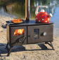 Preview: Outdoor-Küchenherd "Traudel" - Holzbackofen, Gartenkamin, Zeltofen, Pizza-Ofen, Brotbackofen