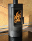 Preview: EEK A+ Design-Gusskaminofen Plamen Tara, raumluftunabhängig - 6kW