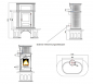 Preview: EEK A+ - Kaminofen Globe Fire HERCULINA XXL - 7 kW