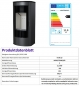 Preview: *EEK A Kaminofen Kratki TITAN/G/R Panorama-Designglastür 11kW