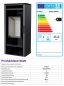 Preview: *EEK A Kaminofen Kratki TITAN/G mit 11kW und Designglastür