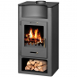 Preview: [B-Ware] EEK A+ Kaminofen Victoria Elegance schwarz - 9,15 kW