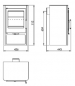 Preview: EEK A Kaminofen Panadero Knysna EcoDesign - 5,9 kW
