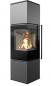 Preview: *Eck-Kaminofen Kratki REN/M/L links Ø 150 - 7 kW