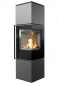 Preview: *Eck-Kaminofen Kratki REN/M/P rechts Ø 150 - 7 kW
